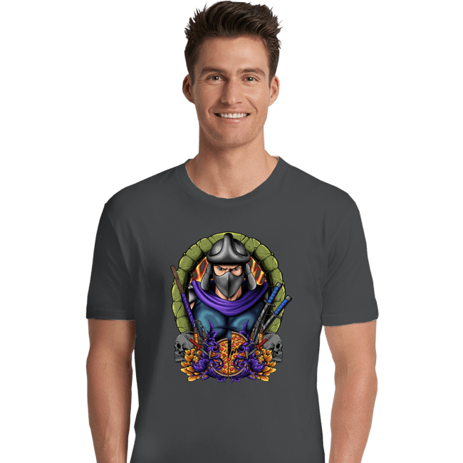 Daily_Deal_Shirts Premium Shirts, Unisex / Small / Charcoal Shredder Crest