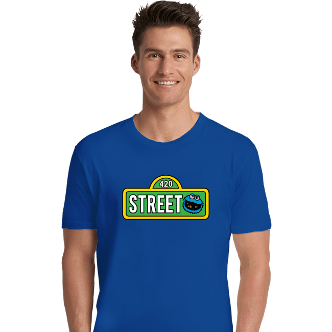 Secret_Shirts Premium Shirts, Unisex / Small / Royal Blue 420 Street