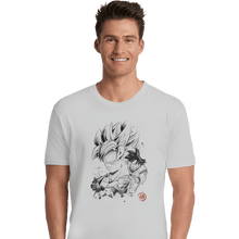 Load image into Gallery viewer, Shirts Premium Shirts, Unisex / Small / White Super Saiyan Warrior
