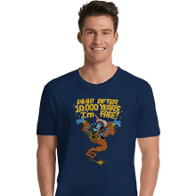 Load image into Gallery viewer, Shirts Premium Shirts, Unisex / Small / Navy Genie Repulsa
