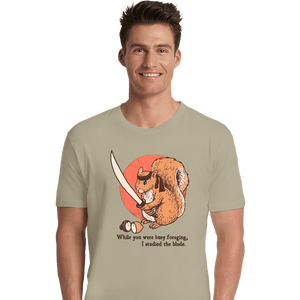 Daily_Deal_Shirts Premium Shirts, Unisex / Small / Natural Squirrel Blade