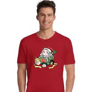Daily_Deal_Shirts Premium Shirts, Unisex / Small / Red Christmas Of Heroes