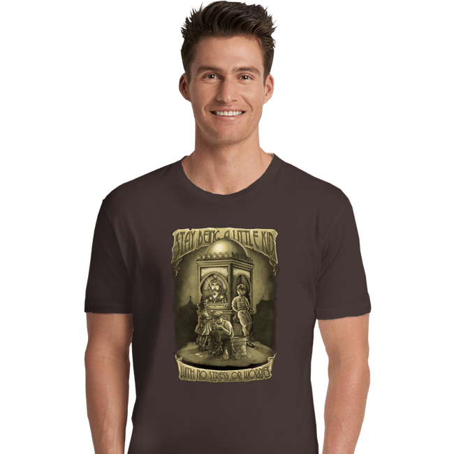 Shirts Premium Shirts, Unisex / Small / Dark Chocolate Be A Kid