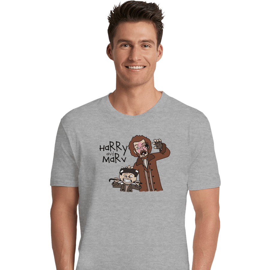 Shirts Premium Shirts, Unisex / Small / Sports Grey Harry And Marv