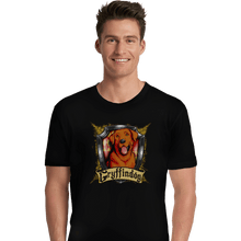 Load image into Gallery viewer, Shirts Premium Shirts, Unisex / Small / Black Hairy Pupper House Gryffindog
