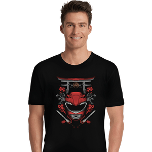 Shirts Premium Shirts, Unisex / Small / Black Red Ranger