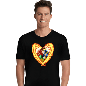 Daily_Deal_Shirts Premium Shirts, Unisex / Small / Black Burning Love