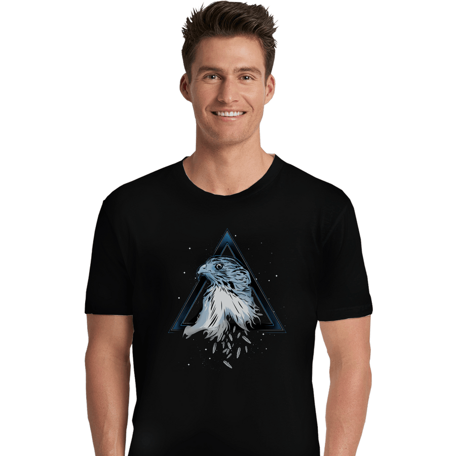 Shirts Premium Shirts, Unisex / Small / Black Wings of Silver Nerves of Steel