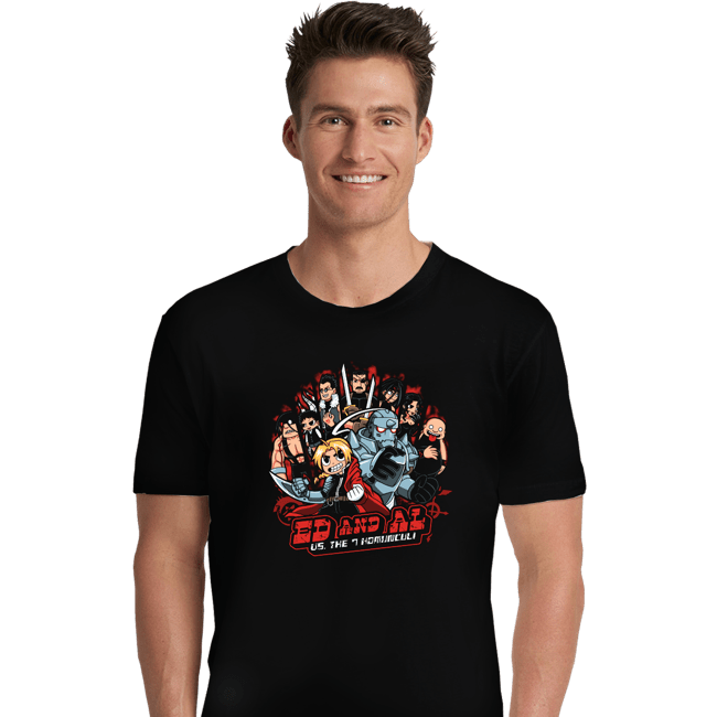 Daily_Deal_Shirts Premium Shirts, Unisex / Small / Black Fullmetal Pilgrim
