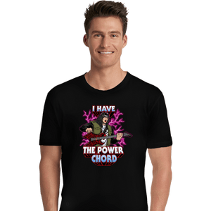 Secret_Shirts Premium Shirts, Unisex / Small / Black Power Chord