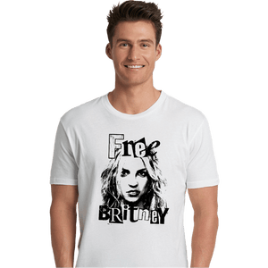 Secret_Shirts Premium Shirts, Unisex / Small / White Free Britney White