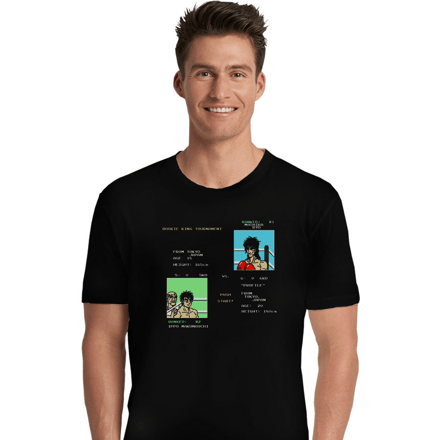 Shirts Premium Shirts, Unisex / Small / Black Gazelle Punch Out