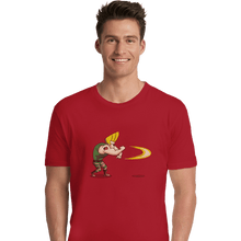 Load image into Gallery viewer, Shirts Premium Shirts, Unisex / Small / Red Sonic Bravo

