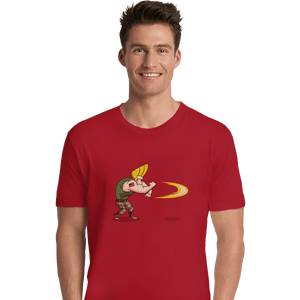 Shirts Premium Shirts, Unisex / Small / Red Sonic Bravo