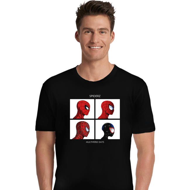 Shirts Premium Shirts, Unisex / Small / Black Spiderz