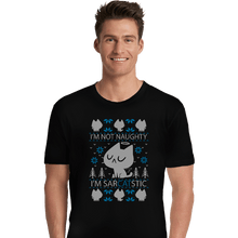 Load image into Gallery viewer, Daily_Deal_Shirts Premium Shirts, Unisex / Small / Black SarCATstic

