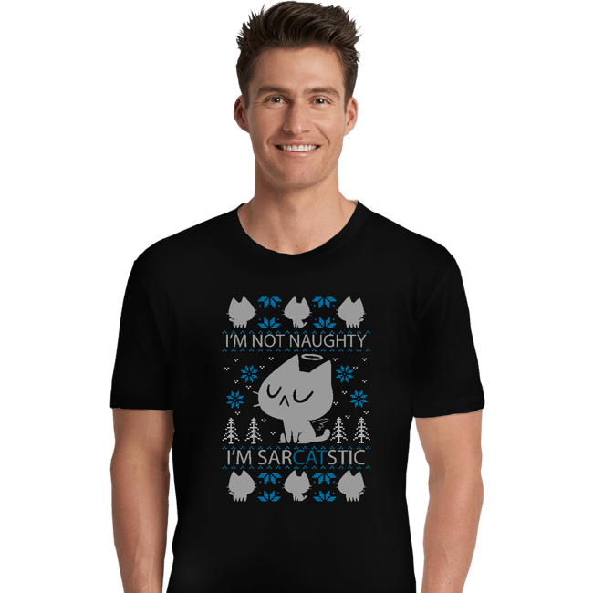 Daily_Deal_Shirts Premium Shirts, Unisex / Small / Black SarCATstic