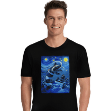 Load image into Gallery viewer, Daily_Deal_Shirts Premium Shirts, Unisex / Small / Black Starry Saturn
