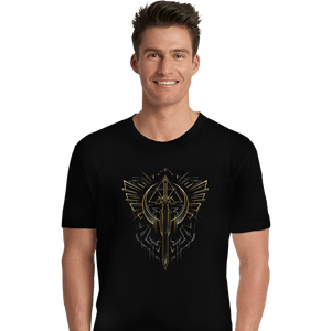 Secret_Shirts Premium Shirts, Unisex / Small / Black The Hero Sword