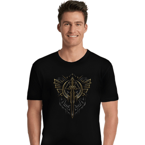 Secret_Shirts Premium Shirts, Unisex / Small / Black The Hero Sword