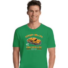 Load image into Gallery viewer, Daily_Deal_Shirts Premium Shirts, Unisex / Small / Irish Green Korben Dallas Taxi Service
