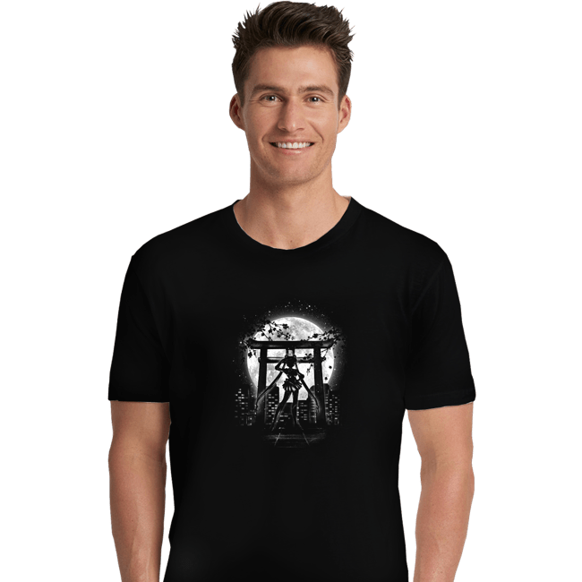 Shirts Premium Shirts, Unisex / Small / Black Moonlight Sailor