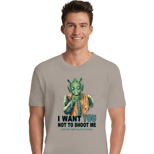 Shirts Premium Shirts, Unisex / Small / Sand Rodian Petition