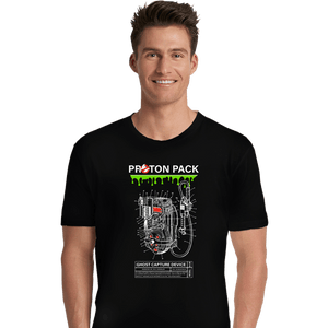 Shirts Premium Shirts, Unisex / Small / Black Proton Pack