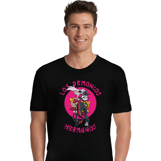 Daily_Deal_Shirts Premium Shirts, Unisex / Small / Black Los Demonios Hermanos