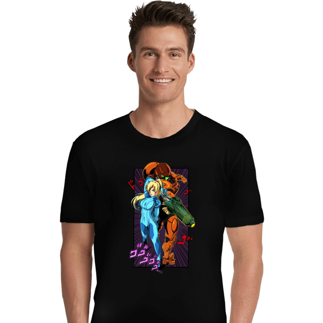 Secret_Shirts Premium Shirts, Unisex / Small / Black JoJo Samus