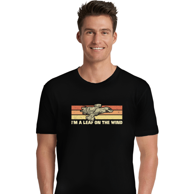 Daily_Deal_Shirts Premium Shirts, Unisex / Small / Black Vintage Leaf