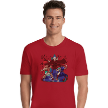 Load image into Gallery viewer, Shirts Premium Shirts, Unisex / Small / Red Smashelvania
