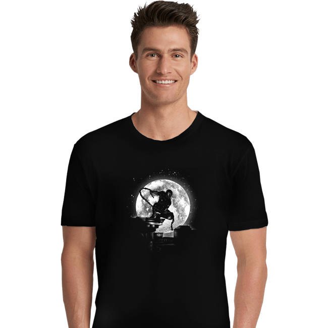 Shirts Premium Shirts, Unisex / Small / Black Moonlight Hero