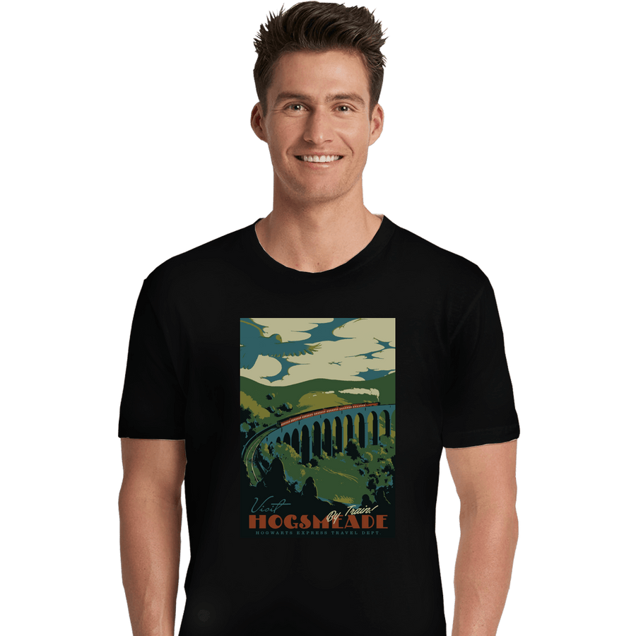 Shirts Premium Shirts, Unisex / Small / Black Visit Hogsmeade