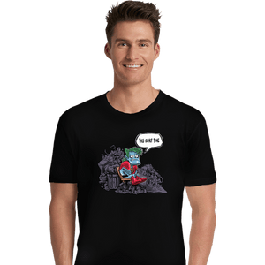 Daily_Deal_Shirts Premium Shirts, Unisex / Small / Black This Is Not Fine