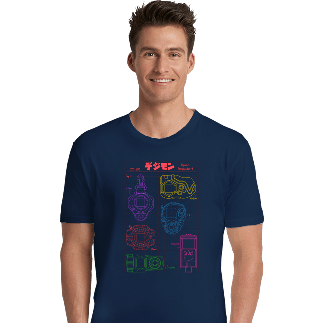 Daily_Deal_Shirts Premium Shirts, Unisex / Small / Navy Digivices