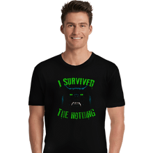 Load image into Gallery viewer, Shirts Premium Shirts, Unisex / Small / Black I Survived The Nothing
