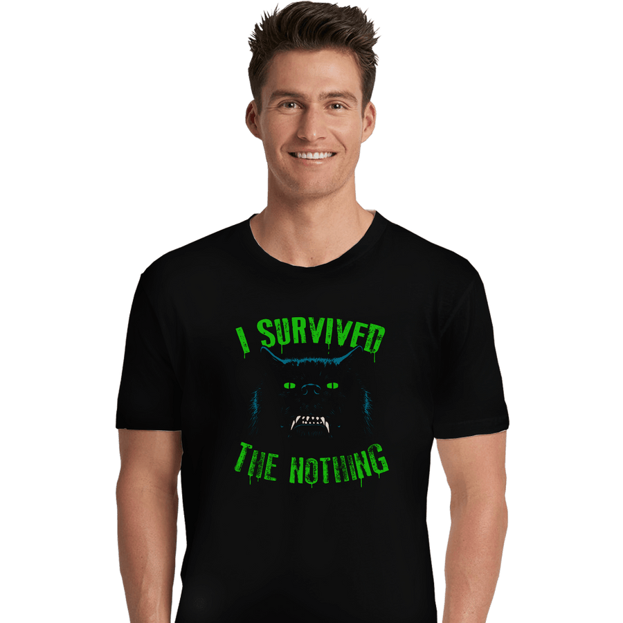 Shirts Premium Shirts, Unisex / Small / Black I Survived The Nothing