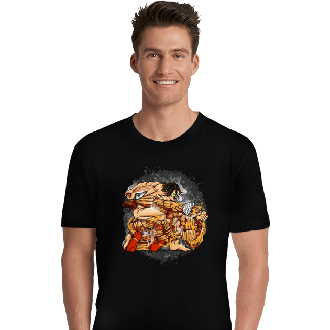 Secret_Shirts Premium Shirts, Unisex / Small / Black Punch Of The Titan