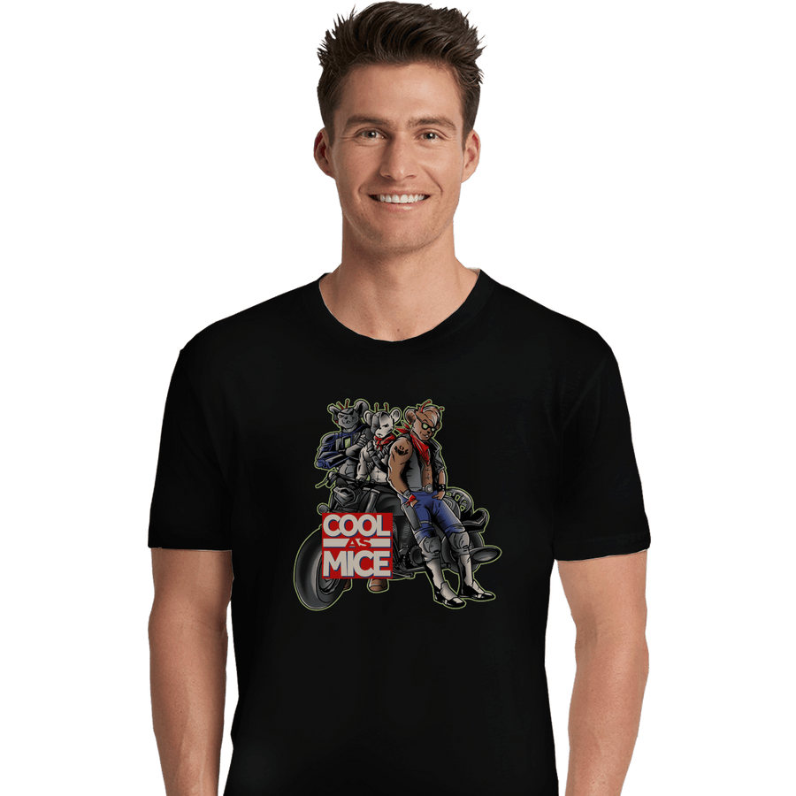 Shirts Premium Shirts, Unisex / Small / Black Cool As Mice