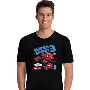 Secret_Shirts Premium Shirts, Unisex / Small / Black Super Spider Bros
