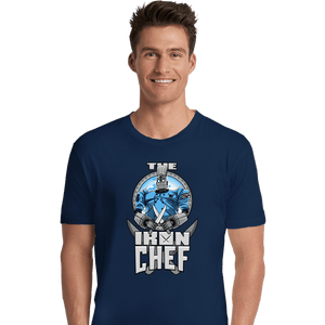Daily_Deal_Shirts Premium Shirts, Unisex / Small / Navy The Iron Chef