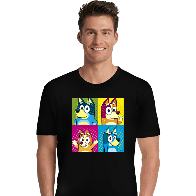 Daily_Deal_Shirts Premium Shirts, Unisex / Small / Black Pop Dogs