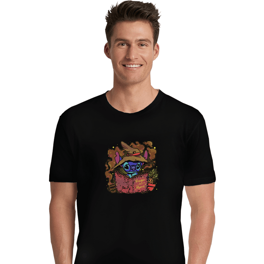 Shirts Premium Shirts, Unisex / Small / Black Magic Alien