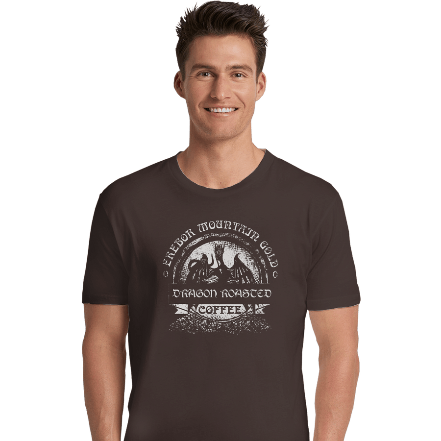 Shirts Premium Shirts, Unisex / Small / Dark Chocolate Erebor Coffee
