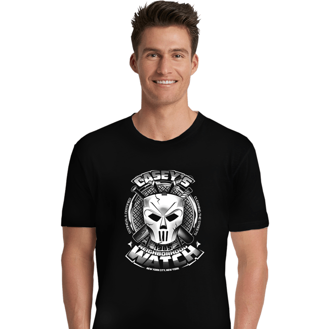 Shirts Premium Shirts, Unisex / Small / Black Neighborhood Watch