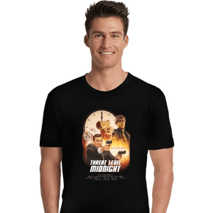 Secret_Shirts Premium Shirts, Unisex / Small / Black Threat Level
