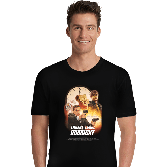 Secret_Shirts Premium Shirts, Unisex / Small / Black Threat Level