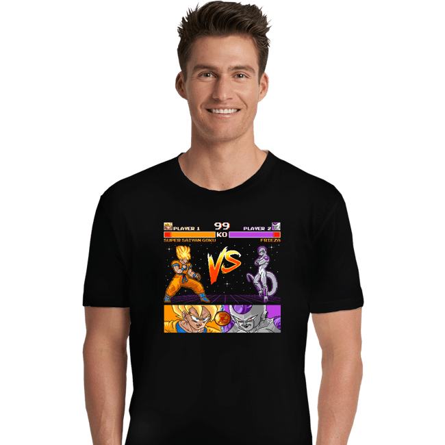 Shirts Premium Shirts, Unisex / Small / Black Goku VS Frieza