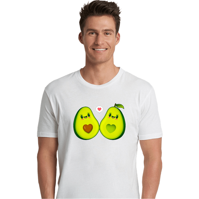Shirts Premium Shirts, Unisex / Small / White Avocados Love